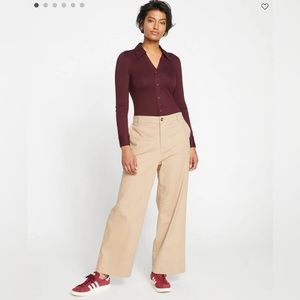 Universal Standard Khaki trousers, size M (18-20)